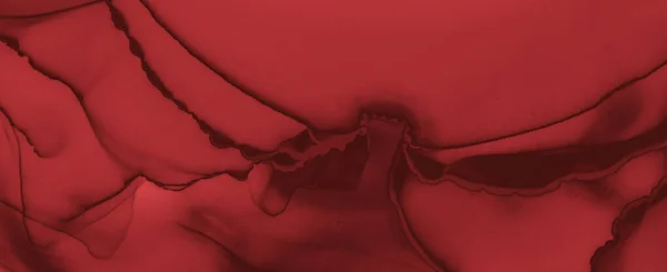 Grungy Blood Background. Rose Fluid Banner.
