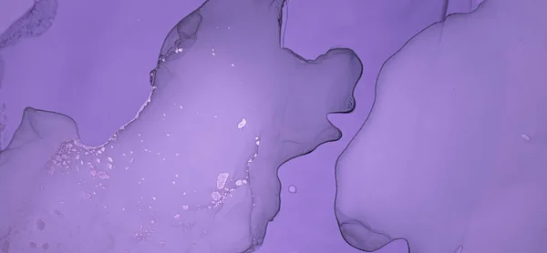 Пурпурные волны жидкой краски. Метелица роскоши — стоковое фото