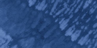 Indigo Stripe Batik Print. Deniz Geometrik Etnik