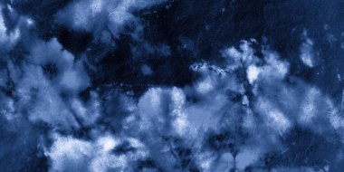 Sulu boya lekeli doku. İndigo Denim Mürekkep Yağı