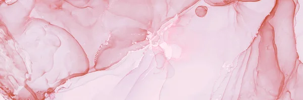 Mármol de lujo rosa. Fondo acrílico. Color de tinta — Foto de Stock