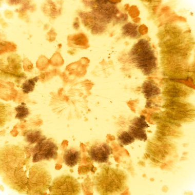 Boya sarmalı arka plan. Sarı Sanatsal Yazdırma.