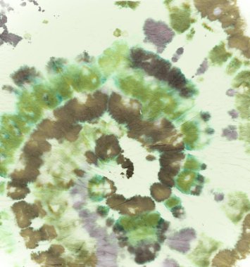 Doku, kravat boyası. Renkli Psikedelik Tasarım. Hippi.