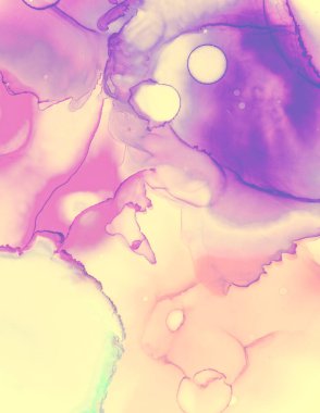 Düğün Davet Şablonu. Sarı Pastel Akış