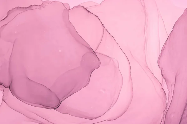 Mármore rosa elegante. Ilustração abstrata. Tinta — Fotografia de Stock