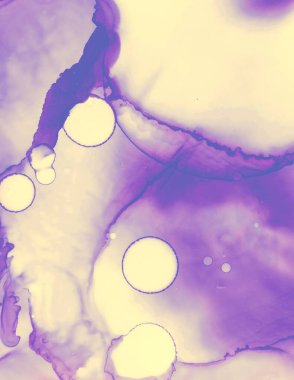 Düğün kartı tasarımı. Pembe Pastel Akan Su.