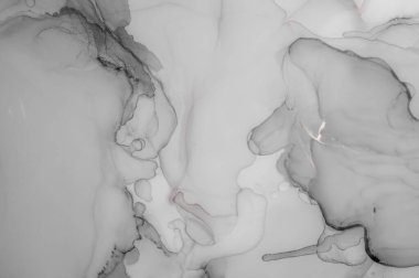 Alkol Mürekkebi. Lüks Soyut Doku. Sanat Dalgası