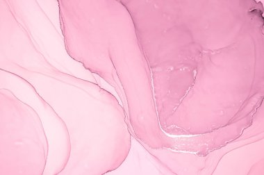 Rose Lüks Mermer. Soyut Mix. Sanat Rengi