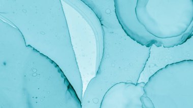 Pastel Akış Tasarımı. Mavi Okyanus Yaratıcı