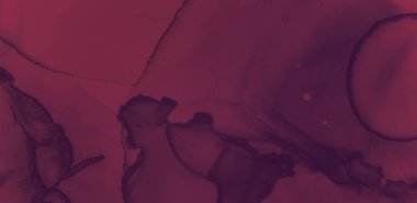 Kırmızı şarap serpintisi. Suluboya Şaraphane dokusu.