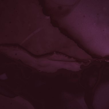 Burgundy Şarap İllüstrasyonu. Suluboya Koyu