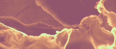 Mürekkep Altın Mermer. Kırmızı Lüks Etki. Kahverengi Sanat