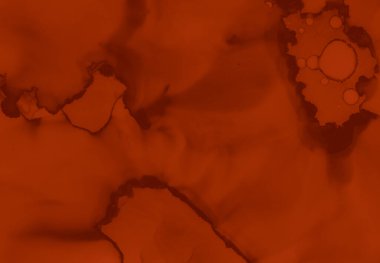 Kan sıçrama kırmızısı. Suluboya Sevgililer