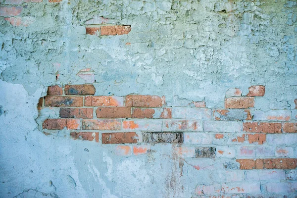 Τούρκιος Σπασμένα Τούβλα Υφή Τοίχου — Φωτογραφία Αρχείου