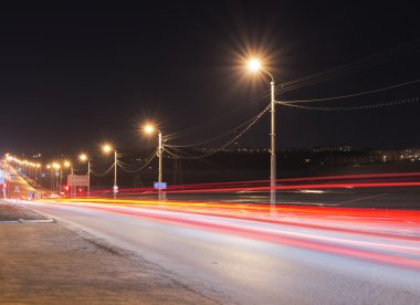 Tyumen Tura Nehri'nde köprü