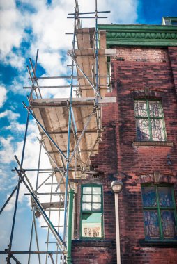 Viktorya döneminden kalma ev yeniden inşa ediliyor..