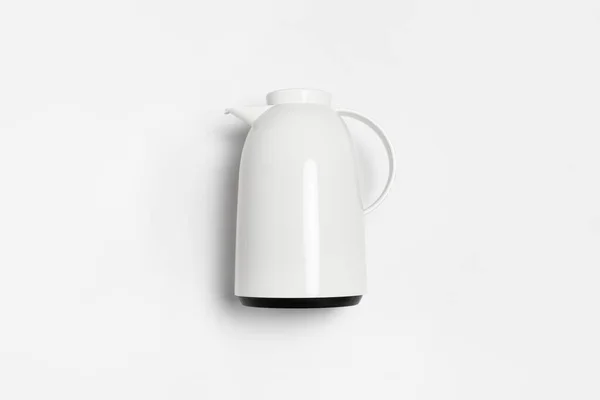 Электрический Чайник Изолирован Белом Фоне Фотография Высоким Разрешением — стоковое фото
