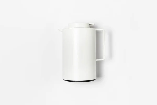 Электрический Чайник Изолирован Белом Фоне Фотография Высоким Разрешением — стоковое фото
