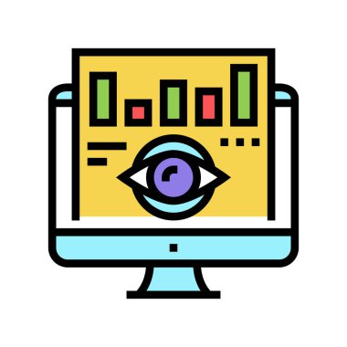 vizyon pazarı bilgi rengi vektör illüstrasyonuName