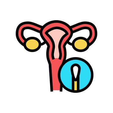 testler için smear renk vektör illüstrasyonu