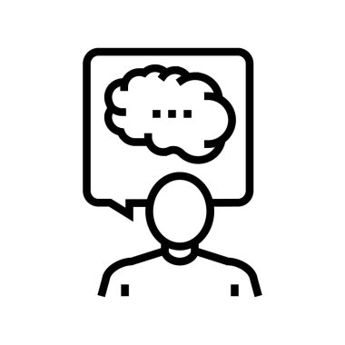 işçi bilgi satırı simgesi vektör illüstrasyon işareti