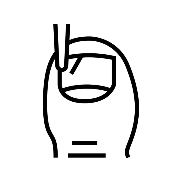 Intervention chirurgicale thérapie médicale illustration vectorielle icône — Image vectorielle