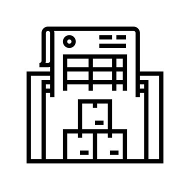 En uygun hisse satırı vektör illüstrasyonunun hesaplanması