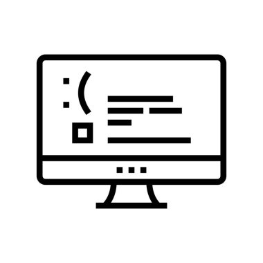 Çalışmayan İnternet sayfası simgesi vektör illüstrasyonu