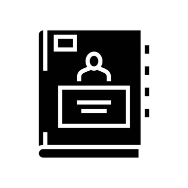 öğrenci defteri sembolü vektör illüstrasyonuName