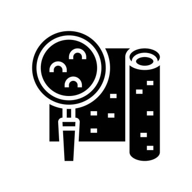 kabartmalı duvar kağıdı sembol vektör illüstrasyonu