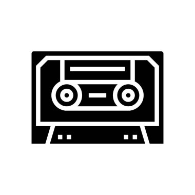 ses kaset sembolü vektör illüstrasyon işareti