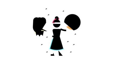 diş perisi renk simgesi canlandırması