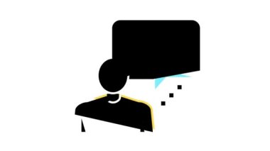 Konuşan insan renk canlandırması