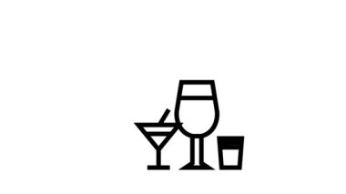 alkolik tur çizgisi canlandırması