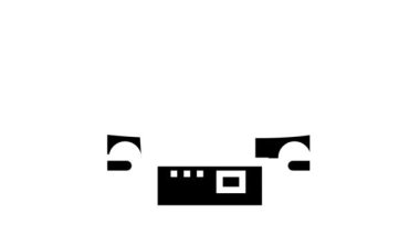 Endüstriyel kesim ekipmanları sembol canlandırması