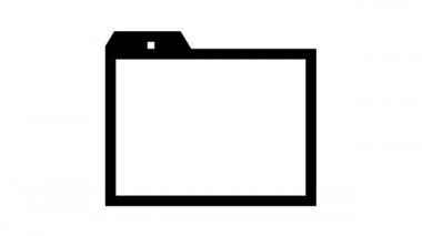 çalışan cv web sitesi simge canlandırması