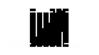 Kafes çizgisindeki köpek simgesi canlandırması