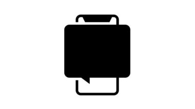 cep telefonu ev satın alma yazışma hattı canlandırma simgesi