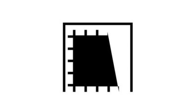 izolasyon ızgara çizgi simgesi canlandırması