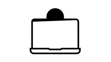 finansman İnternet çalışma çizgisi canlandırması