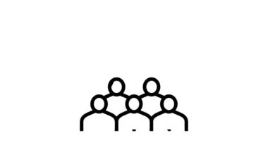 çalışma alanı meslektaşları çizgi canlandırması