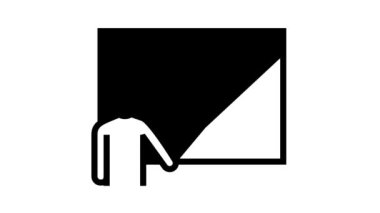 işadamı sunum satırı canlandırması