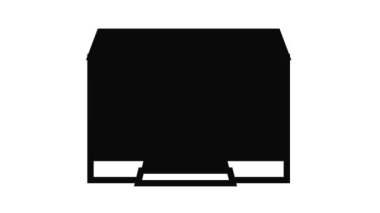 Üniversite inşa çizgisi canlandırması