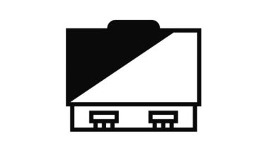 spor salonu inşa çizgisi canlandırması