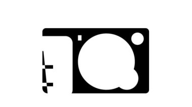 fotoğraf makinesi aygıtı simge canlandırması