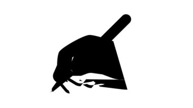 el tutuşu kalem rengi canlandırması yazılıyor