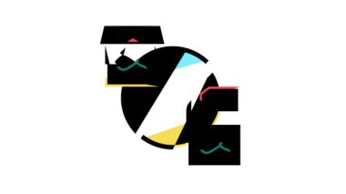 ton balığı pazar rengi simgesi canlandırması