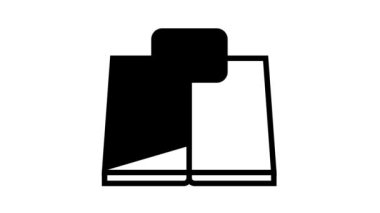 Kitap satırı simgesi canlandırması okunuyor