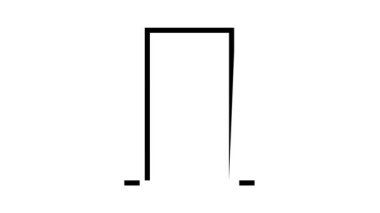 Cam kapılı sembol canlandırması