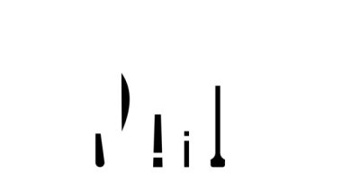 Bıçaklar mutfak gereçleri simge canlandırması